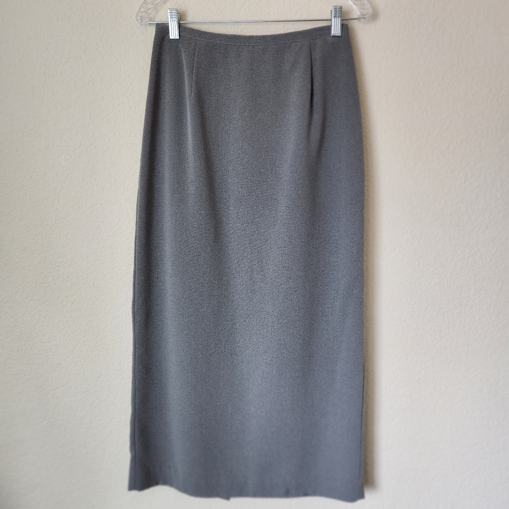 Women's Gray Lloyd of New York Pencil Skirt, Size 8